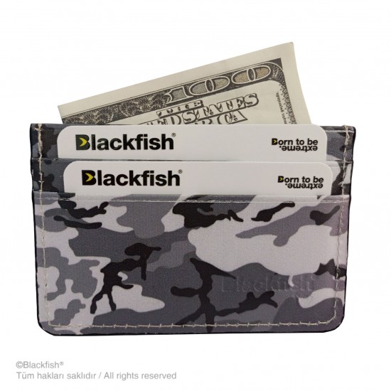 Deri Kredi Kartlık Premium Özel Serisi Kamuflaj / Cüzdan Serisi K1.013