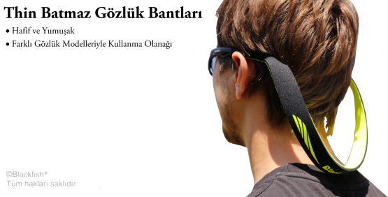 Thin Batmaz Gözlük Bantları