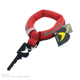 Chunky Floating Keychain Wristband Reflector Series B8.RF.02