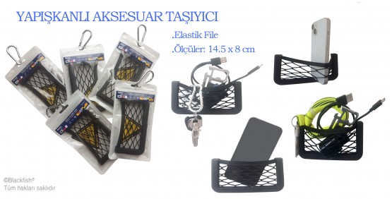 Yapışkanlı Aksesuar Taşıyıcı