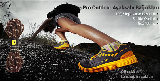 Pro Outdoor Ayakkabı Bağcıkları