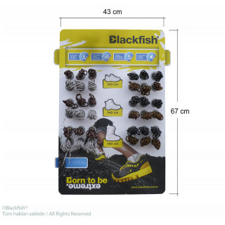 Pro Outdoor Shoe Laces Product Display Stand