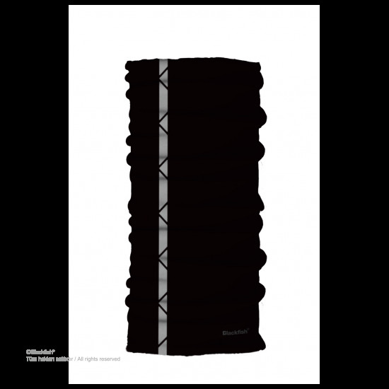 Bandana Blackfish Renk Serisi Reflektörlü - Siyah B1.BL.03 