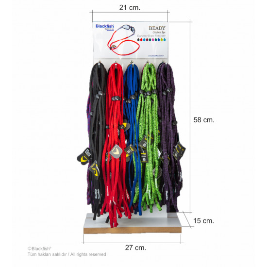 Beady Gözlük İpi Ürün Standı 