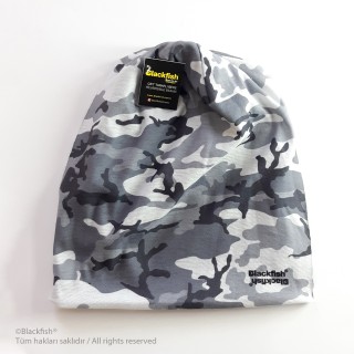 Reversible Beanie - Light Camouflage-Black B2.BE.02